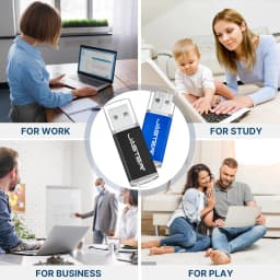 Mini Metal Pen Drive 128GB Portable USB Flash Drive 64GB Creative Business Gifts Memory Stick Free Key Chain Pendrive 32GB Black