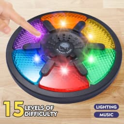 Memory Game Machine Handheld Electronic Memory Game with Light and Sound Puzzles Creative Interactive Game Toys Memory Training
