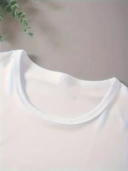 Pattern Knit Regular Length All-Season Top Everyday Tshirt Women's Casual Crew Neck T-Shirt with "Liberated Retired" Geometric