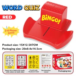 Children's Educational Game Machine, English Word Learning Tool, Intelligence Development, Fun Interactive Table Game