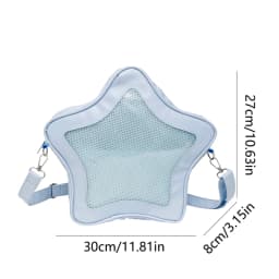 Original Cute Kawaii Ita Bag Anime Five Pointed Star Two-dimensional Crossbody Bag Street Fashion Ulzzang Shoulder Bag for Girls