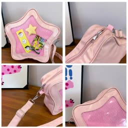 Original Cute Kawaii Ita Bag Anime Five Pointed Star Two-dimensional Crossbody Bag Street Fashion Ulzzang Shoulder Bag for Girls