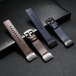 20mm 22mm 26mm Leather Watch band For Garmin Fenix 8 7 7S 7X 6S 6X 6 Watchband Wriststrap Fenix 5S 5X 5 Fenix 3 Forerunner 965