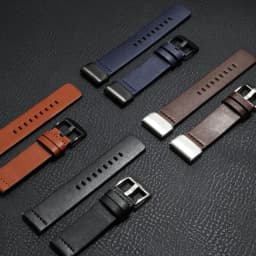 20mm 22mm 26mm Leather Watch band For Garmin Fenix 8 7 7S 7X 6S 6X 6 Watchband Wriststrap Fenix 5S 5X 5 Fenix 3 Forerunner 965