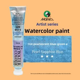 Maries Artist Pearlescent Watercolor Paint Set Student Art Special Stationery Watercolor Packing Color Supplies