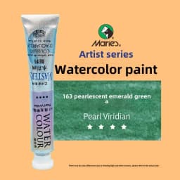 Maries Artist Pearlescent Watercolor Paint Set Student Art Special Stationery Watercolor Packing Color Supplies