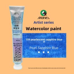 Maries Artist Pearlescent Watercolor Paint Set Student Art Special Stationery Watercolor Packing Color Supplies