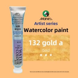 Maries Artist Pearlescent Watercolor Paint Set Student Art Special Stationery Watercolor Packing Color Supplies
