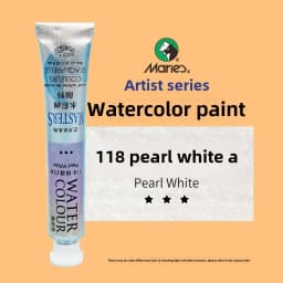 Maries Artist Pearlescent Watercolor Paint Set Student Art Special Stationery Watercolor Packing Color Supplies