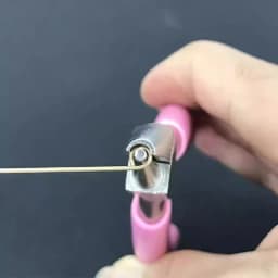Needle Pliers DIY Hand Accessories Tools, 5 Inch Mini Pliers, Wire Winding Pliers, Jewelry Pliers, Half Groove and Half Round Mo