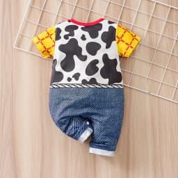 0-24 months newborns Baby Clothes One-Piece Cartoon Anime short-Sleeved Trousers Banquet Summer Fashion neonatal clothing