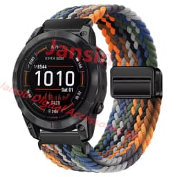 Quick Fit For Garmin 26mm 22mm Band Weaves Nylon Loop Magnetic Correa For Garmin Fenix 5 Instinct 2X Fenix 3 Strap Watchband