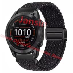 Quick Fit For Garmin 26mm 22mm Band Weaves Nylon Loop Magnetic Correa For Garmin Fenix 5 Instinct 2X Fenix 3 Strap Watchband