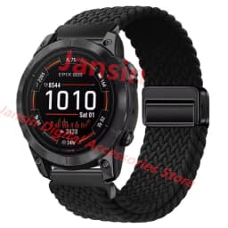 Quick Fit For Garmin 26mm 22mm Band Weaves Nylon Loop Magnetic Correa For Garmin Fenix 5 Instinct 2X Fenix 3 Strap Watchband