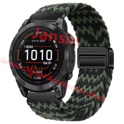 Quick Fit For Garmin 26mm 22mm Band Weaves Nylon Loop Magnetic Correa For Garmin Fenix 5 Instinct 2X Fenix 3 Strap Watchband