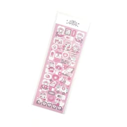 Korean Laser Kawaii Cute Cartoon Animal Stickers Handbook Star Card Photo Planner Notebook Scrapbook DIY Decorative Stickers