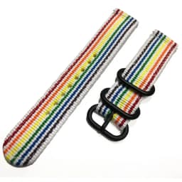 18mm 20mm 22mm 24mm Nylon Fabric Watch Bands Sport Strap For Samsung Galaxy Watch 3 Band Bands Amazfit GTR GTS Huawei GT2