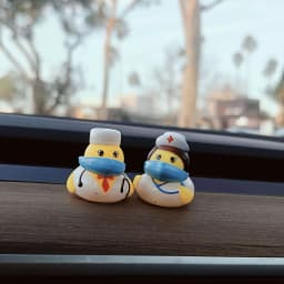 2pcs Doctor and Nurse Ducks. 4 Nurse Ducks. Duck Random Party Dressing Supplies, International Nurses Day