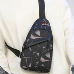 Korean Chest Bag Men's Fashion Camouflage Men's Satchel Shoulder Bag Crossbody Bag Oxford Cloth Casual Bag Canvas Small Backpack