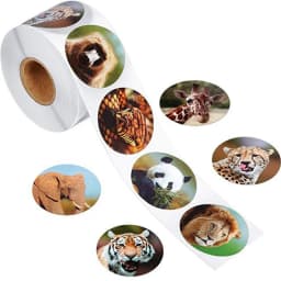 100-500pcs Animal Reward Stickers Stationery Stickers Gift Decorative Label