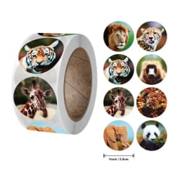 100-500pcs Animal Reward Stickers Stationery Stickers Gift Decorative Label