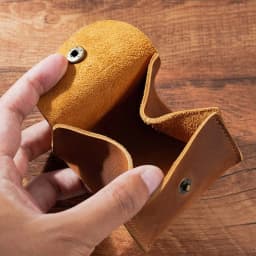 Leather Snap Closure Wallet Mini Coin Purse Money Bag Vintage Key Holder