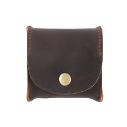Leather Snap Closure Wallet Mini Coin Purse Money Bag Vintage Key Holder