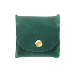 Leather Snap Closure Wallet Mini Coin Purse Money Bag Vintage Key Holder