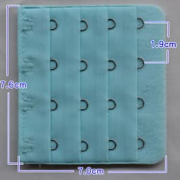 7.6cm Bra Extenders 4 Hooks 4 Rows, Adjustable Bra Strap Extension for Women, Plus Size/Maternity Comfort Underwear Accessories