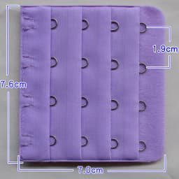 7.6cm Bra Extenders 4 Hooks 4 Rows, Adjustable Bra Strap Extension for Women, Plus Size/Maternity Comfort Underwear Accessories