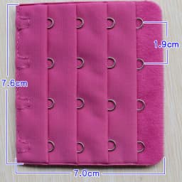 7.6cm Bra Extenders 4 Hooks 4 Rows, Adjustable Bra Strap Extension for Women, Plus Size/Maternity Comfort Underwear Accessories