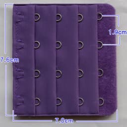 7.6cm Bra Extenders 4 Hooks 4 Rows, Adjustable Bra Strap Extension for Women, Plus Size/Maternity Comfort Underwear Accessories
