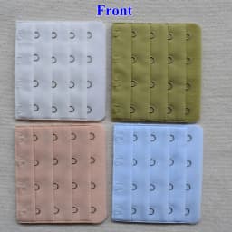 7.6cm Bra Extenders 4 Hooks 4 Rows, Adjustable Bra Strap Extension for Women, Plus Size/Maternity Comfort Underwear Accessories