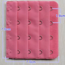 7.6cm Bra Extenders 4 Hooks 4 Rows, Adjustable Bra Strap Extension for Women, Plus Size/Maternity Comfort Underwear Accessories