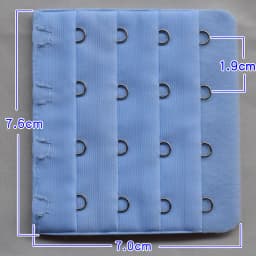 7.6cm Bra Extenders 4 Hooks 4 Rows, Adjustable Bra Strap Extension for Women, Plus Size/Maternity Comfort Underwear Accessories