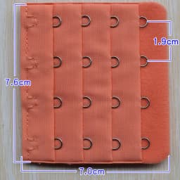 7.6cm Bra Extenders 4 Hooks 4 Rows, Adjustable Bra Strap Extension for Women, Plus Size/Maternity Comfort Underwear Accessories
