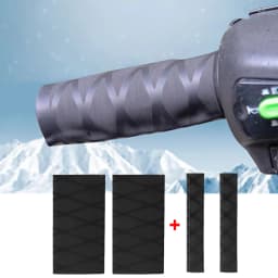 SEAMETAL Motorcycle Handlebar Covers Motorbike Heat Shrinkable Grip Cover Anti Slip Safety Brake Grip Sleeve Protector Covers