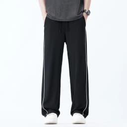 Summer Men Sweatpants Joggers Straight Pants Neutral Breathable Loose Outdoor Quick Drying Fabric Fitness Pants Casual Trouser