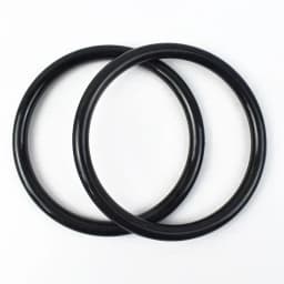 2/4/10Pcs 10cm Acrylic O Ring Handle for Bag Transparent Plastic Handbag Decorative Handles Resin Rings DIY Bags Accessories