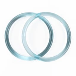 2/4/10Pcs 10cm Acrylic O Ring Handle for Bag Transparent Plastic Handbag Decorative Handles Resin Rings DIY Bags Accessories