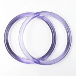 2/4/10Pcs 10cm Acrylic O Ring Handle for Bag Transparent Plastic Handbag Decorative Handles Resin Rings DIY Bags Accessories