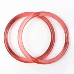 2/4/10Pcs 10cm Acrylic O Ring Handle for Bag Transparent Plastic Handbag Decorative Handles Resin Rings DIY Bags Accessories