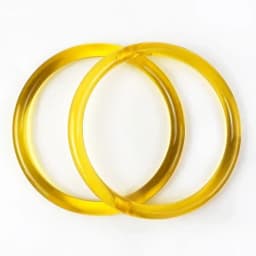 2/4/10Pcs 10cm Acrylic O Ring Handle for Bag Transparent Plastic Handbag Decorative Handles Resin Rings DIY Bags Accessories