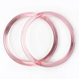 2/4/10Pcs 10cm Acrylic O Ring Handle for Bag Transparent Plastic Handbag Decorative Handles Resin Rings DIY Bags Accessories