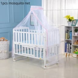 Summer Crib Mosquito Net Baby Mesh Hung Dome Mosquito Net Anti-mosquito Universal Newborn Infants Bed Net Decoration 160*450cm