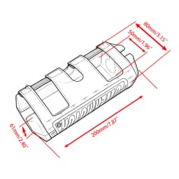 PowerMotor Motorcycle Handlebar Bumper Bar Pad Chest Protector Pad Motocross Dirt Bike 1-1/8" Handlebar Bumpers Mousse Guidon