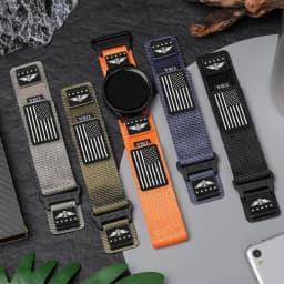 20mm 22mm Straps for Samsung Galaxy watch 6 classic/5 Pro/7/4/Gear s3 Rugged Nylon Fabric bracelet correa HUAWEI GT2e 3 4 5 Band