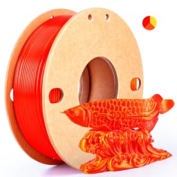Three Color PLA Silk Filament 250g per Roll Net Weight, Suitable for FDM 3D Printers, 1.75mm Silk PLA 3D Printing Material.