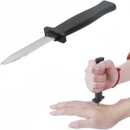 Simulated Telescopic Knife Plastic Props Knife Fake Skills Small Tool Toys Suitable for Halloween April Fool's Day Parties Prank