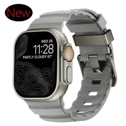 Sport Band For Apple Watch Ultra 2 10 9 8 7 6 SE 5 Silicone Titanium Breathable Bracelet Strap For iWatch 42mm 44 45mm 46mm 49mm